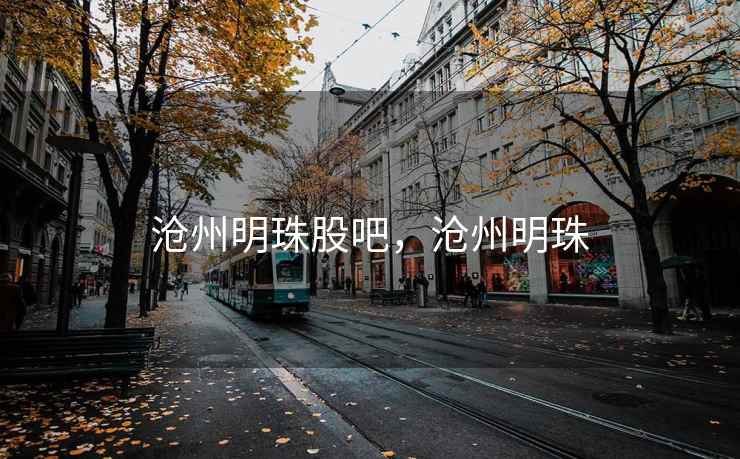 沧州明珠股吧，沧州明珠